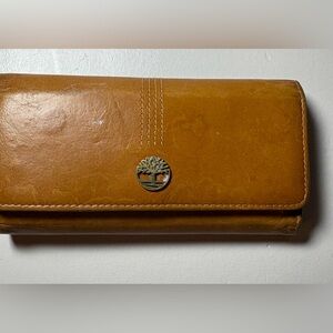Timberland Tan Leather Wallet